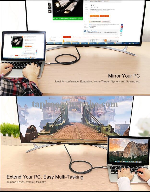 Ugreen 10258 15M màu Đen Cáp tín hiệu HDMI vỏ bọc lưới cao cấp cáp dẹt HD102 30010258